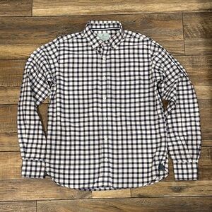 Boys Class Club Blue, Red, and White Casual Button Down Shirt